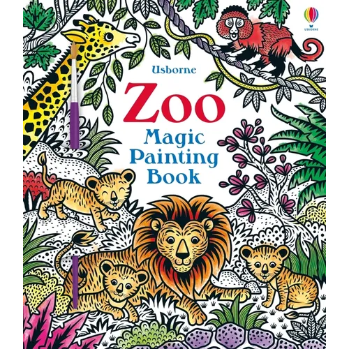 Zoo Magic Painting Book