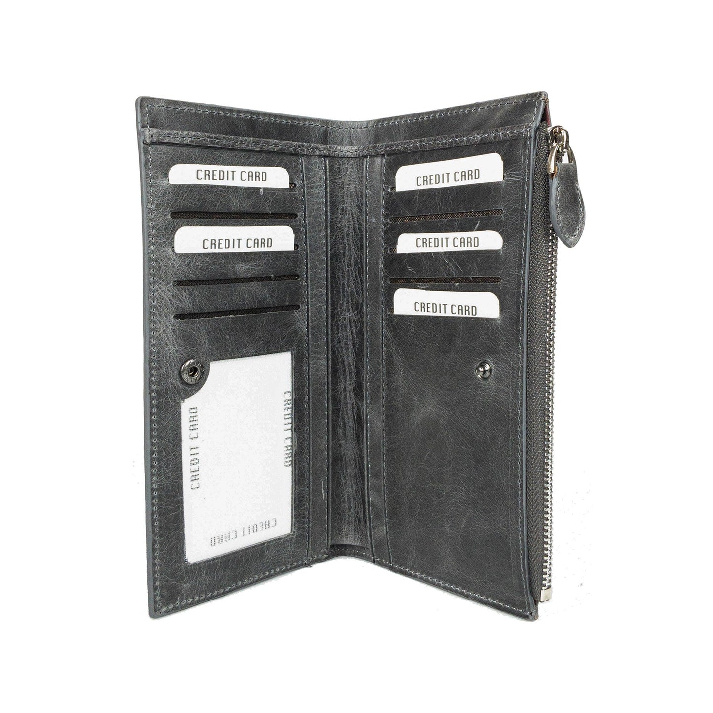 Mannu - Genuine Leather Large Wallet with Hand Band