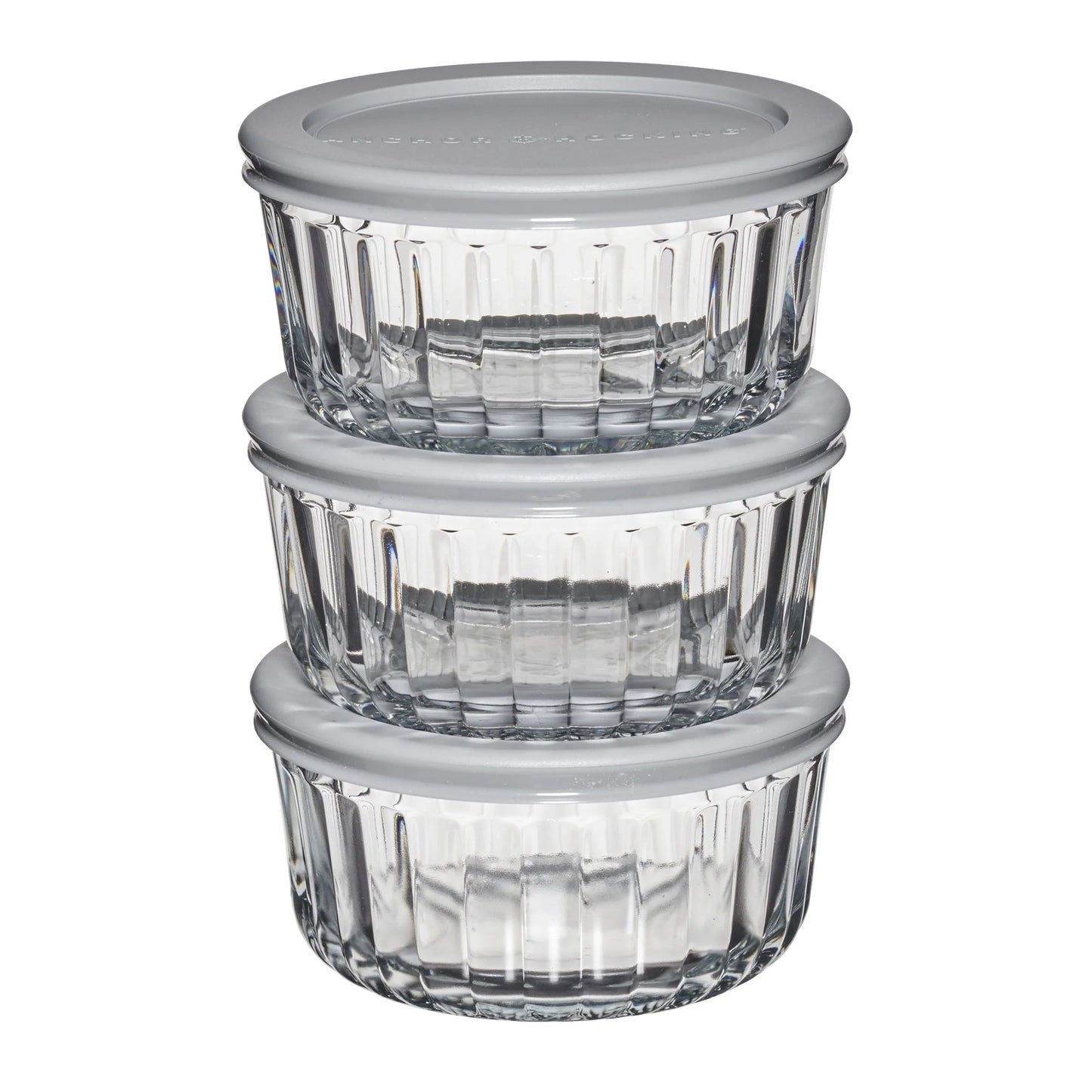 Anchor Hocking Glass Food Storage Containers with SnugFit Lids — Durable, Versatile, and Safe