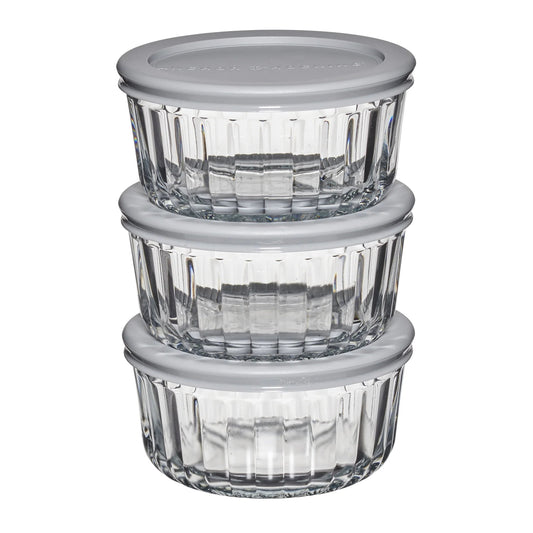 Anchor Hocking Glass Food Storage Containers with SnugFit Lids — Durable, Versatile, and Safe