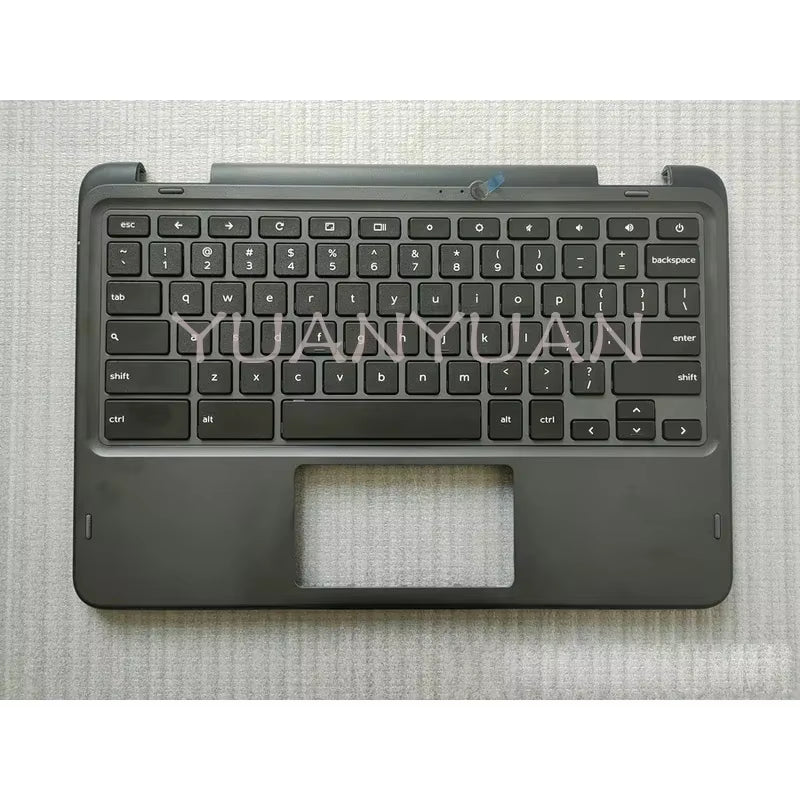 Wwlaptop Upper Cover for  Chromebook 11 5190 Palm Rest Shell Case Keyboard Touchpad 096MGX
