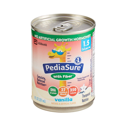 PediaSure 1.5 Cal With Fiber, Vanilla, 8 Ounce