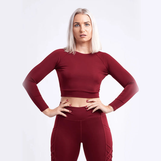 JupiterGear Long-Sleeve Crop Top