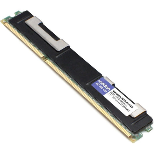 AddOn AM1866D3QR4LRN/32G x1 JEDEC Standard Factory Original 32GB DDR3-1866MHz Load-Reduced ECC Quad Rank x4 1.5V 240-pin CL13 LRDIMM