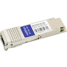 AddOn Cisco QSFP-4X10G-LR-S Compatible TAA Compliant 40GBase-PLR4 QSFP+ Transceiver (SMF, 1310nm, 10km, MPO, DOM)