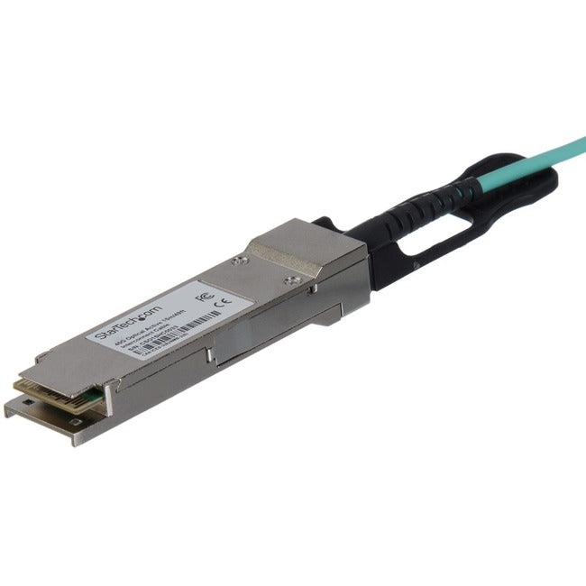 StarTech.com MSA Compliant QSFP+ Active Optical Cable (AOC) - 7 m (23 ft) - 40 Gbps - AOC Fiber Cable - Quad Mini-GBIC Cable