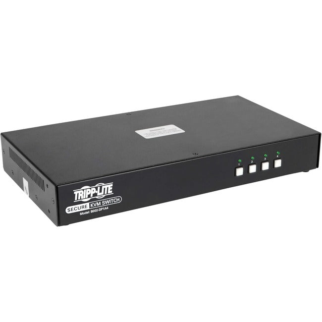 Tripp Lite Secure KVM Switch 4-Port DisplayPort +Audio NIAP PP3.0 Certified