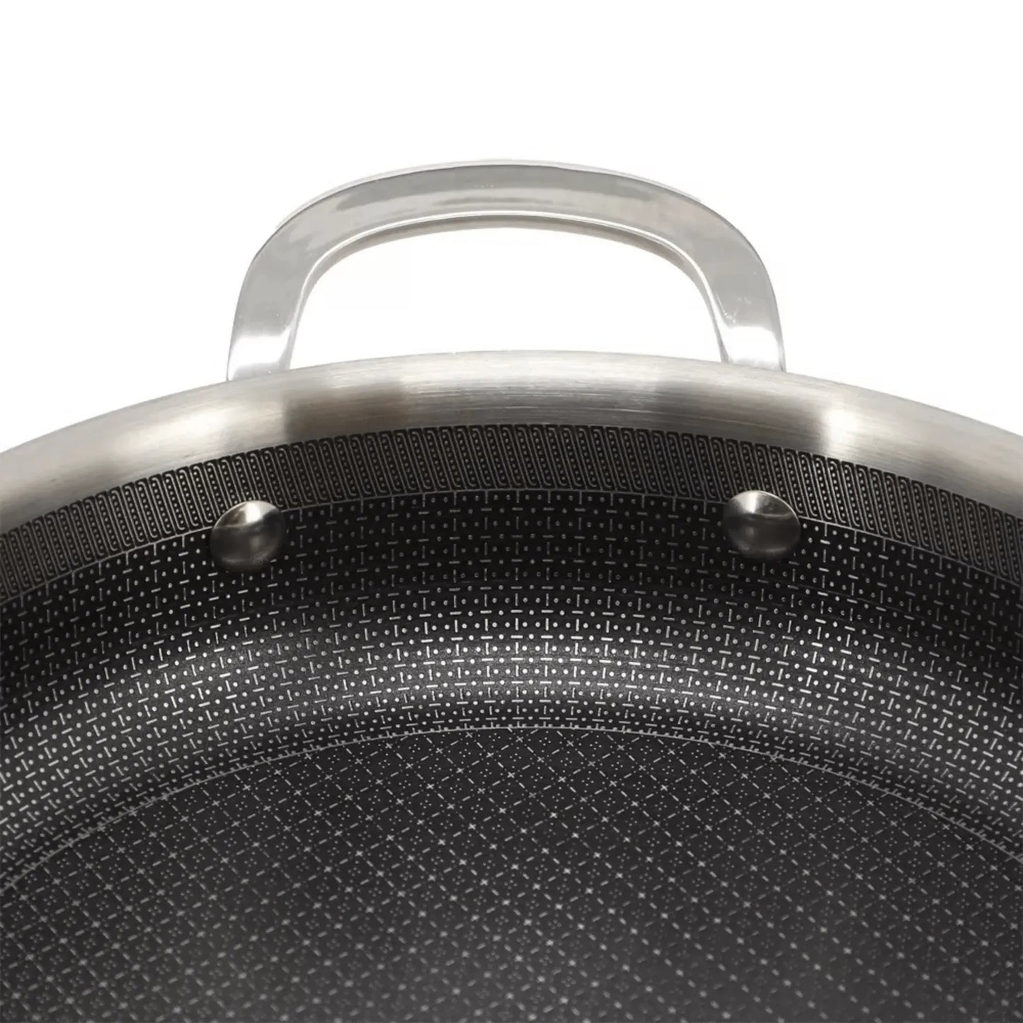 Better Chef 9-Inch 3-Ply Stainless Steel Nonstick Deep Fry Pan with Lid