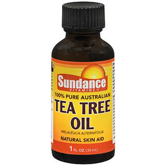 Sundance Vitamins 100% Pure Tea Tree Oil For Natural Skin Aid - 1 Oz