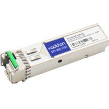 AddOn Cisco Compatible TAA Compliant 10GBase-BX SFP+ Transceiver (SMF, 1490nmTx/1550nmRx, 80km, LC, DOM)