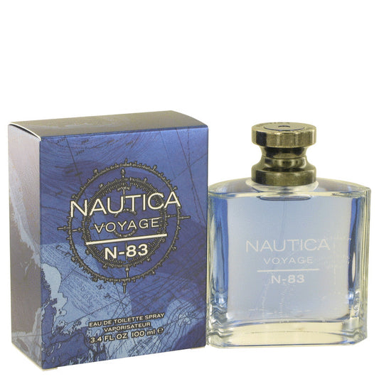 Nautica Voyage N-83 by Nautica Eau De Toilette Spray 3.4 oz for Men