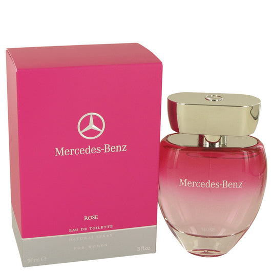 Mercedes Benz Rose by Mercedes Benz Eau De Toilette Spray 3 oz for Women