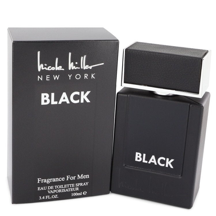 Nicole Miller Black by Nicole Miller Eau De Toilette Spray 3.4 oz for Men