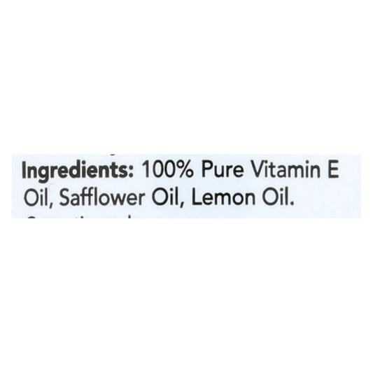 Hobe Labs Naturals Vitamin E Oil - 2 Fl Oz