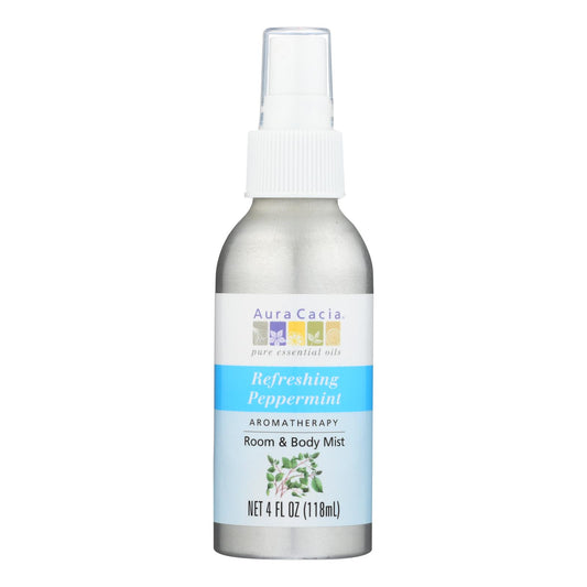 Aura Cacia - Aromatherapy Mist Peppermint Harvest - 4 Fl Oz