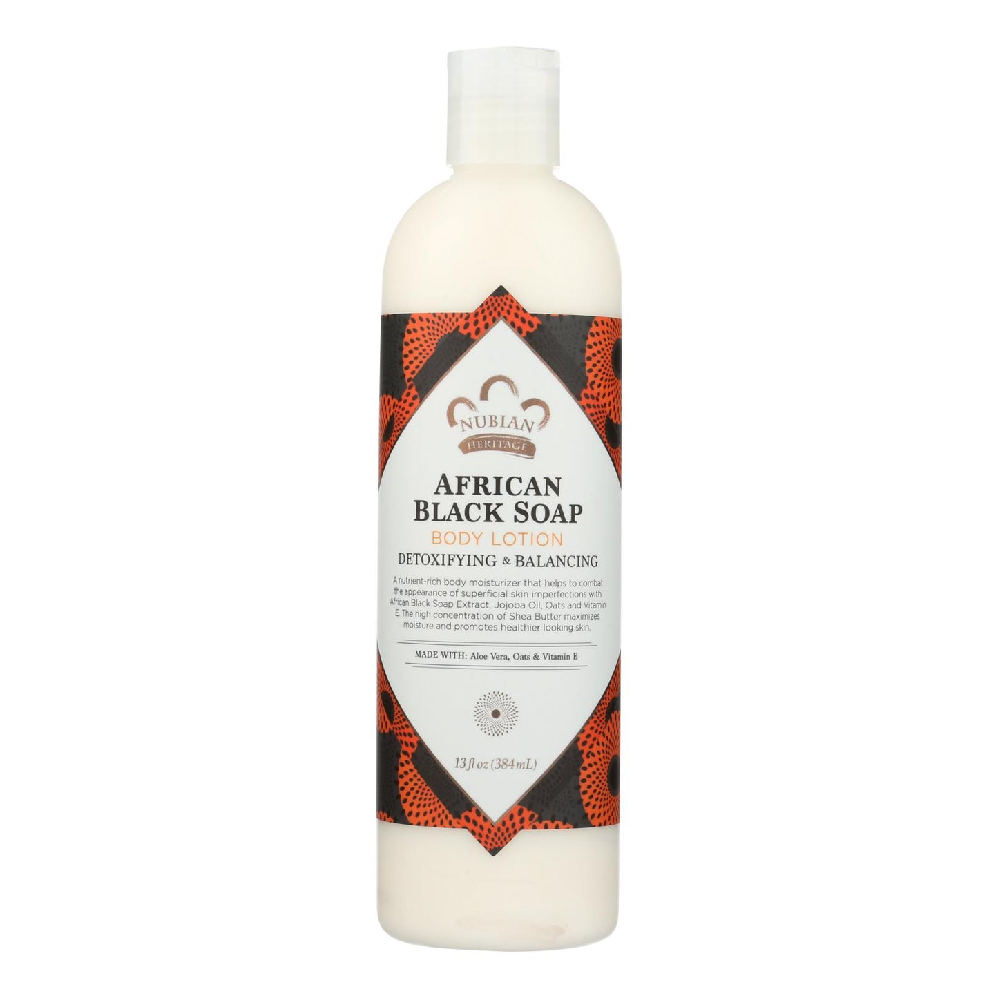 Nubian Heritage Lotion - African Black Soap - 13 Oz