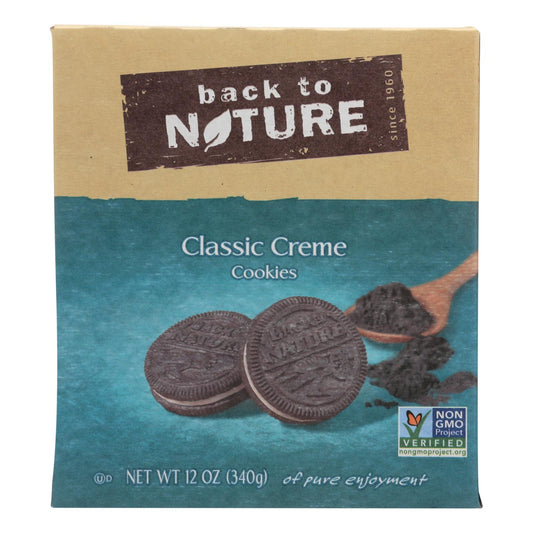 Back To Nature Creme Cookies - Classic - Case Of 6 - 12 Oz.