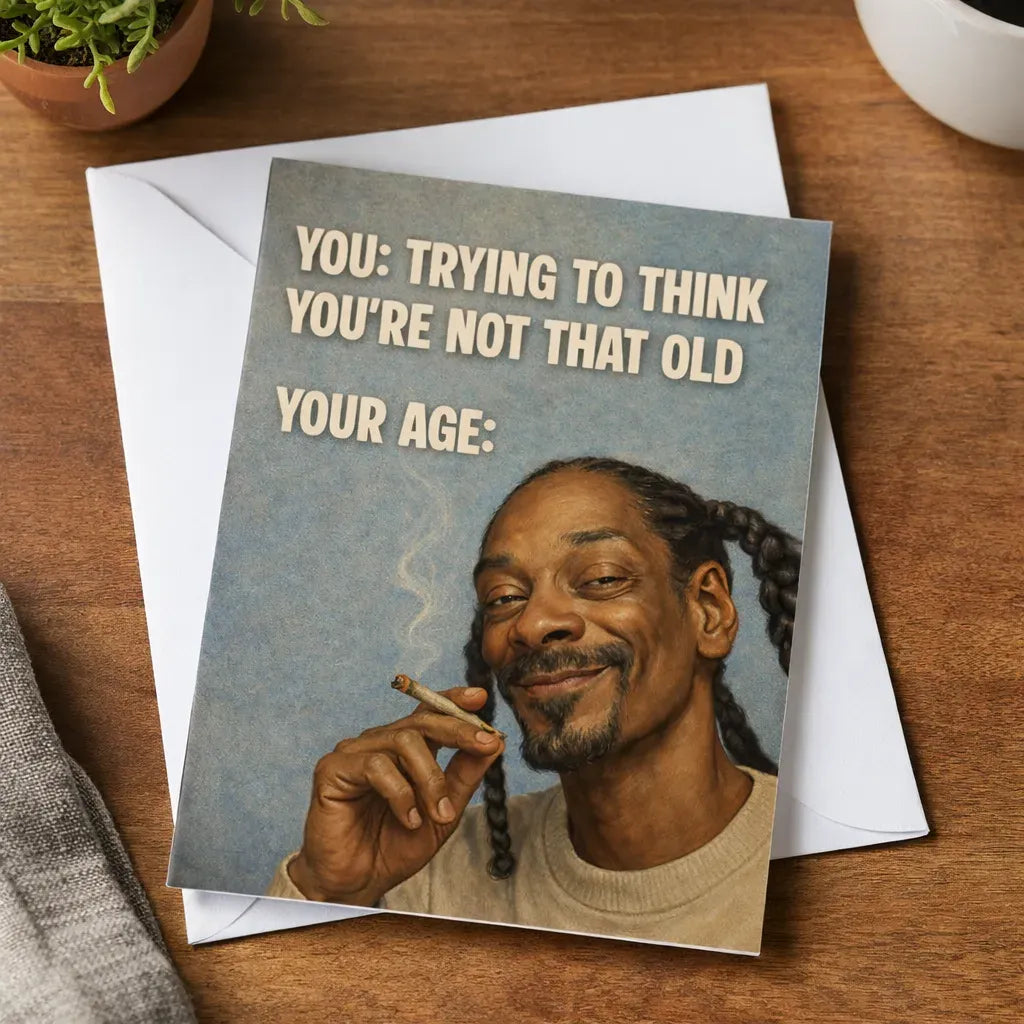 Your Age is High Greeting Card
