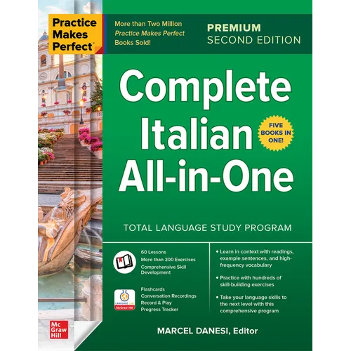 Practice Makes Perfect: Complete Italian All-In-One, Premium Second Edition