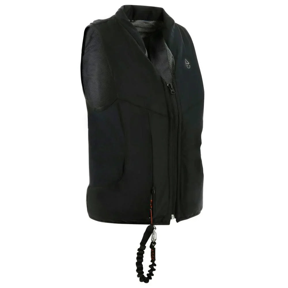 EQUITHÈME Airsafe Airbag Vest – Discreet Protection with Zip-Front Design