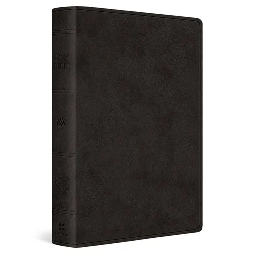 ESV Giant Print Value Personal Size Bible (Trutone, Black)