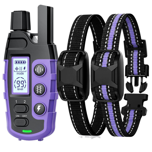Dog Training Collar – Waterproof with Remote Shock & Vibration