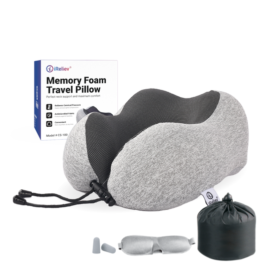 Memory Foam Travel Pillow