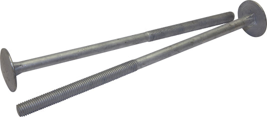 5/8-11 x 16 A307 Grade A Timber Bolts Hot Dipped Galvanized 6in Thread (30)