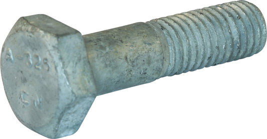 3/4-10 x 2 3/4 A325 Hex Bolt Hot Dipped Galvanized