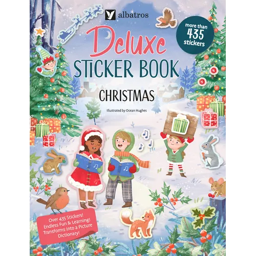 Deluxe Sticker Book: Christmas
