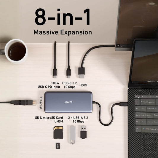 Anker <b>555</b> USB-C Hub (8-in-1)