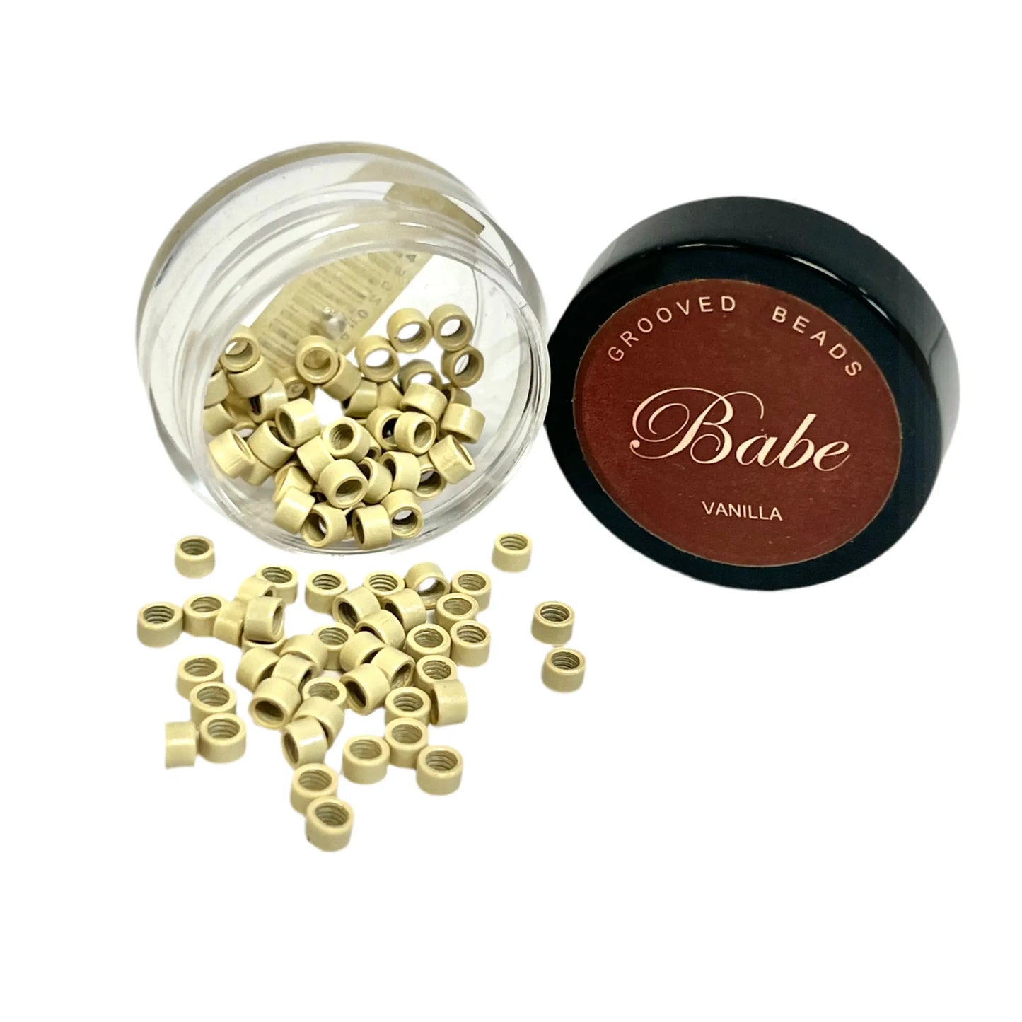 BABE Micro- lock Beads 3.5 mm  (100 pcs)