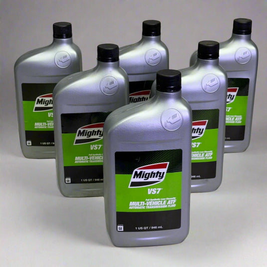 MIGHTY (6 PACK) VS7 Multi Vehicle Atf Automatic Transmission Fluid 1 qt Grey TR120