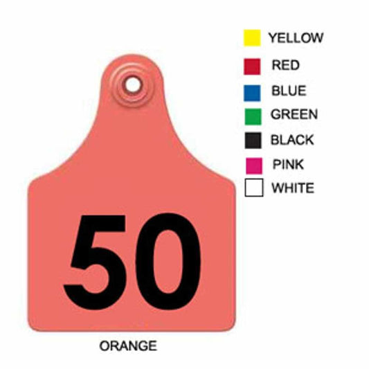51-75 RED Allflex: Maxi Fem/Sm Male