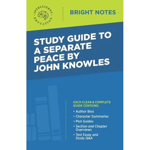 Study Guide to A Separate Peace by John Knowles