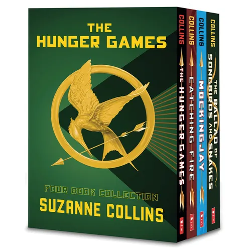 Hunger Games 4-Book Paperback Box Set (the Hunger Games, Catching Fire, Mockingjay, the Ballad of Songbirds and Snakes)