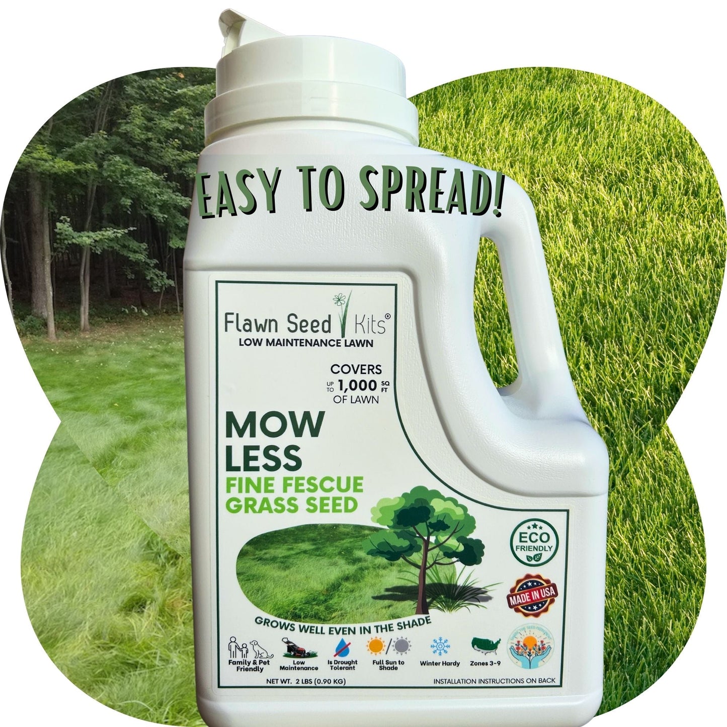 Mow Less Grass Seed