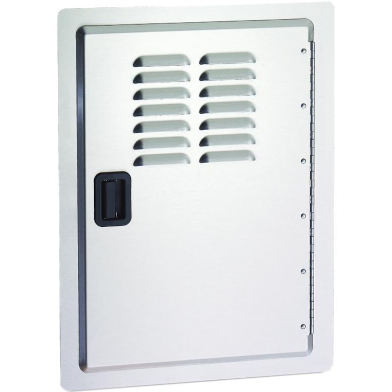 American Outdoor Grill 14-Inch Single Access Door With Louvers - Vertical - 20-14-SD V
