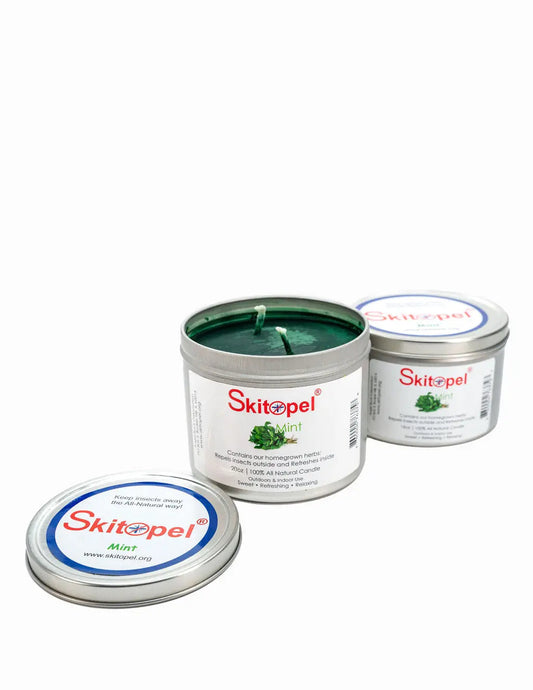 Skitopel® Mint Candle - Refreshing Protection for a Bug-Free Life