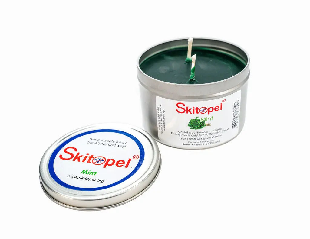 Skitopel® Mint Candle - Refreshing Protection for a Bug-Free Life