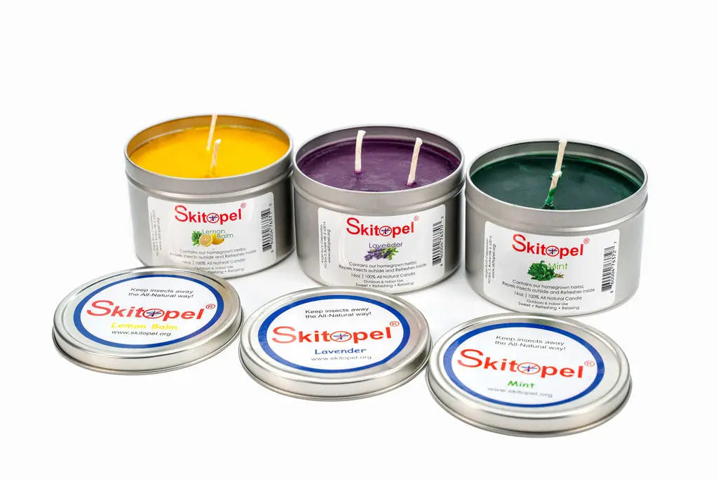 Skitopel® Mint Candle - Refreshing Protection for a Bug-Free Life