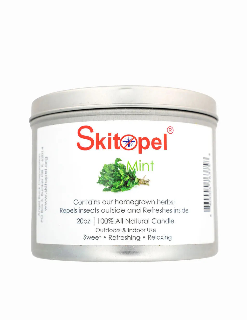 Skitopel® Mint Candle - Refreshing Protection for a Bug-Free Life