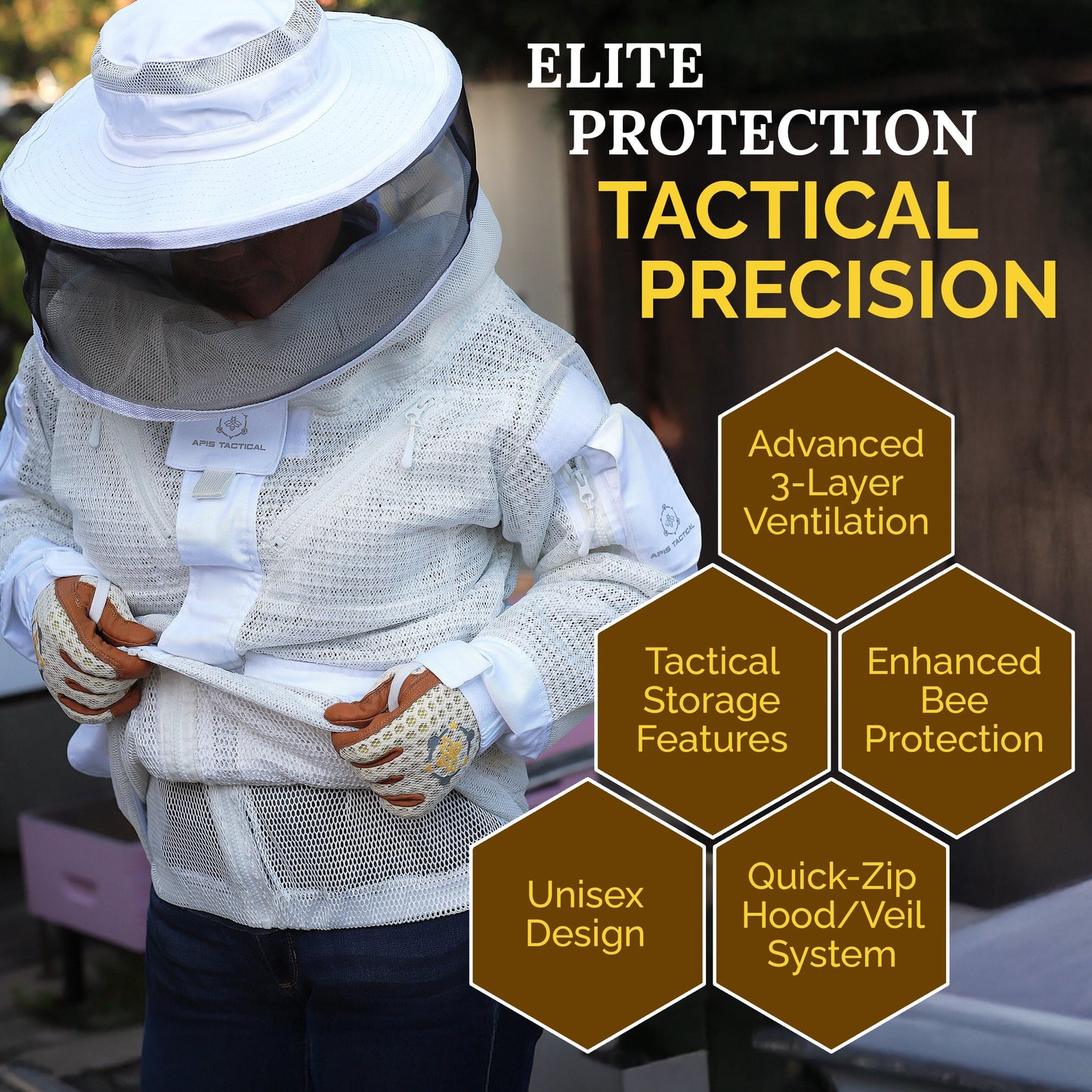 Apis Tactical PRO Ventilated Beekeeping Jacket