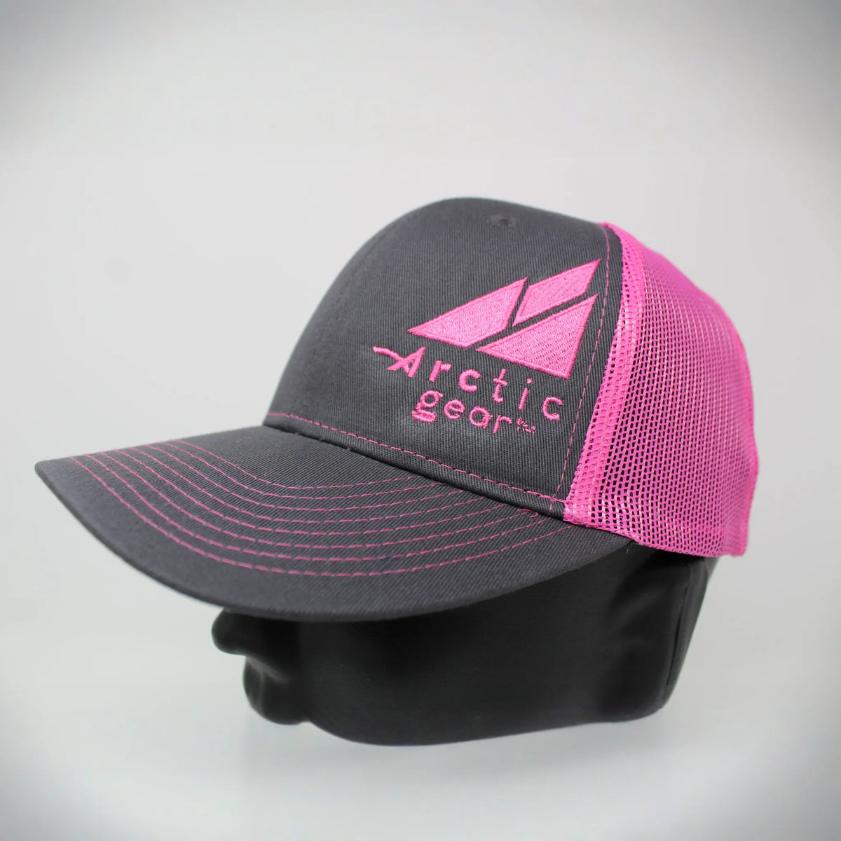 Gray and Neon Pink