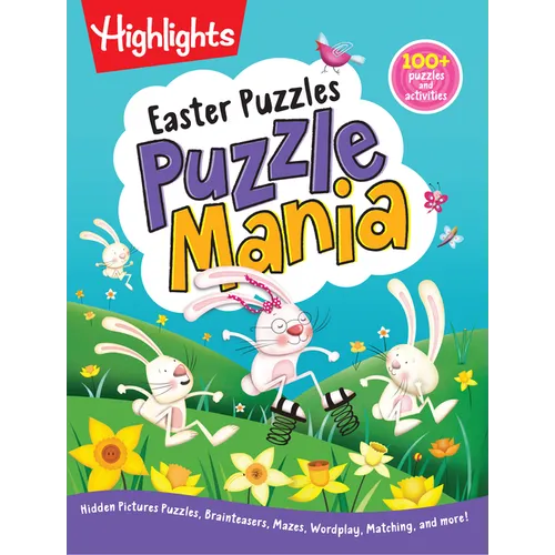 Easter Puzzles: 144-Page Easter Puzzle and Games Book, Filled with Classic Highlights Hidden Pictures Puzzles, Egg Hunts, Mazes, Crafts and More for a