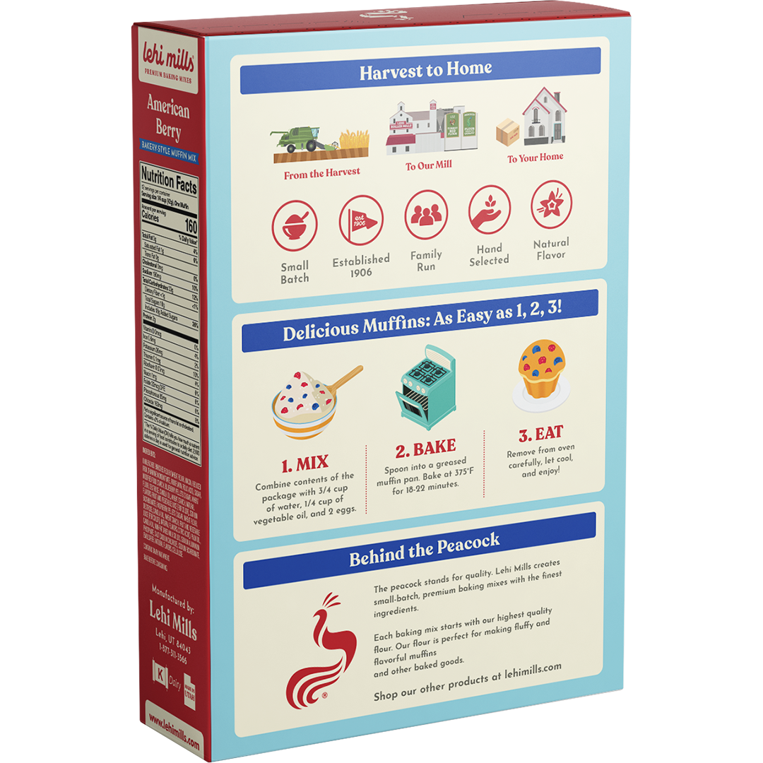 American Berry Muffin Mix