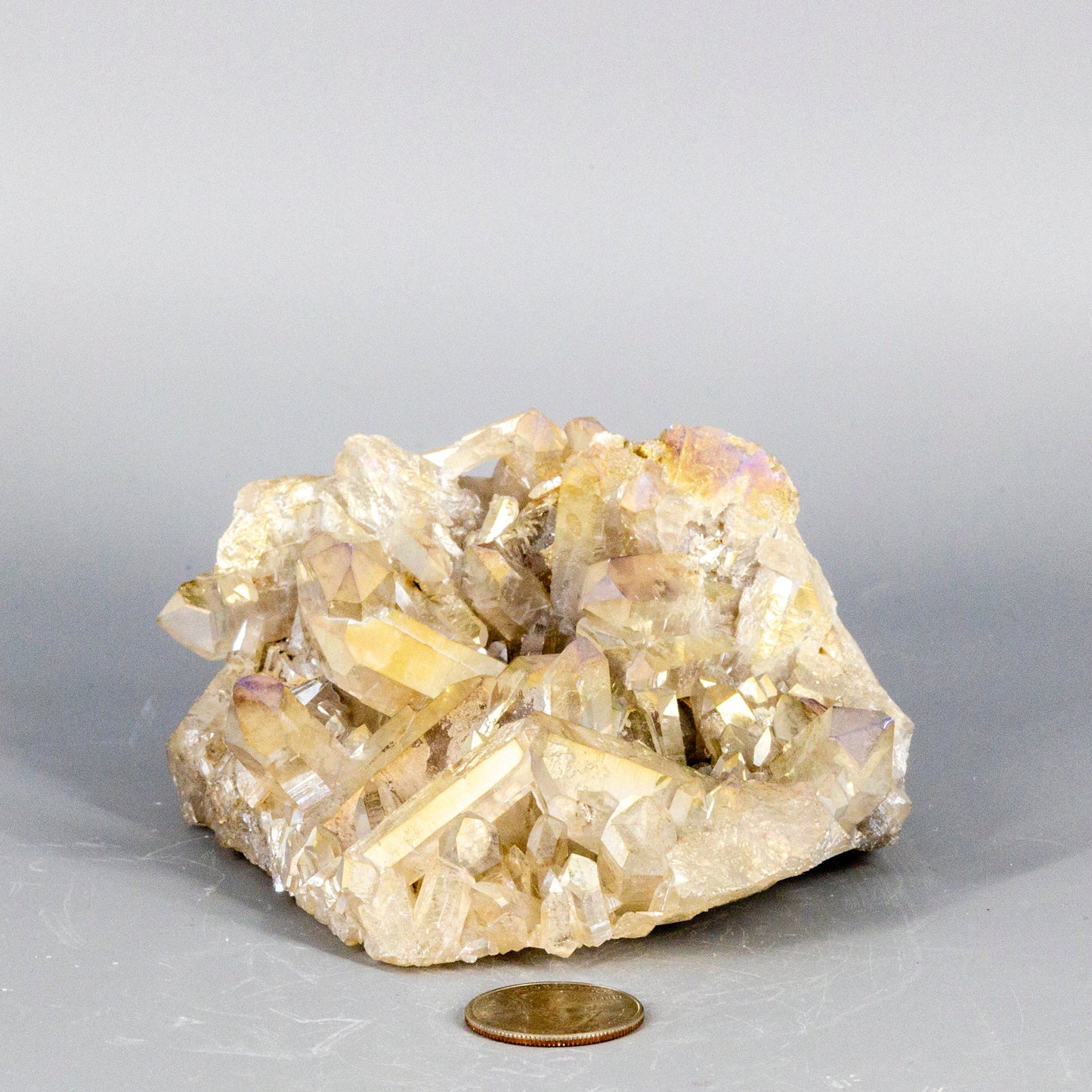 Angel Aura Quartz Cluster XL