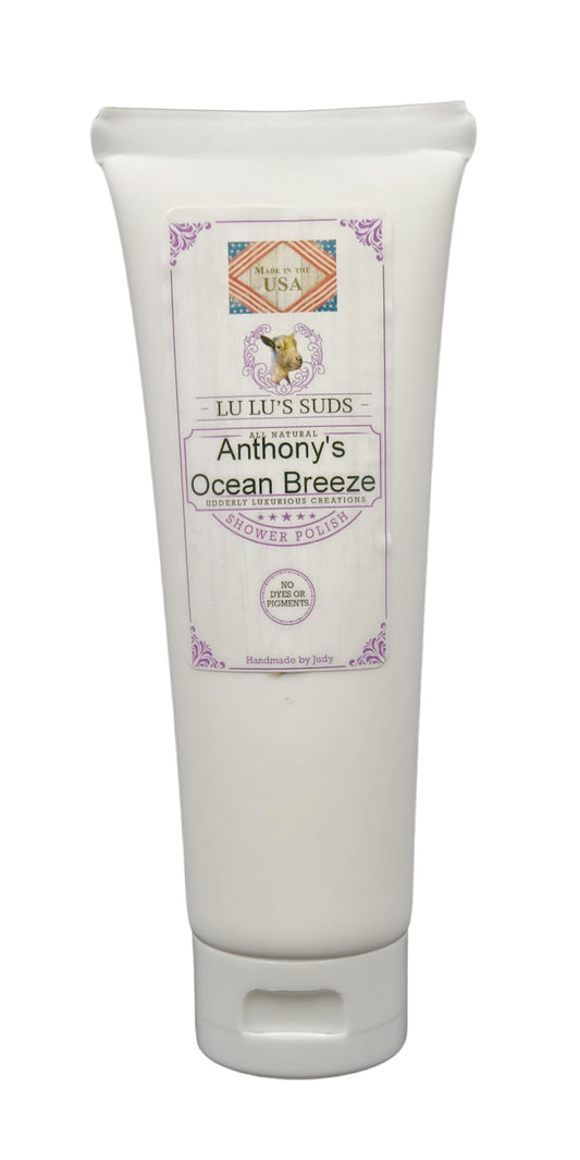 Anthony's Ocean Breeze Body Shower Polish 8 oz.