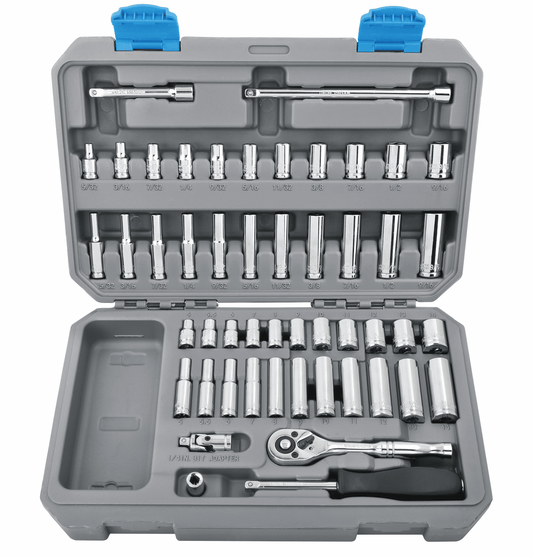 APOLLO TOOLS - DT0004-50 Piece ¼” Drive Socket Set