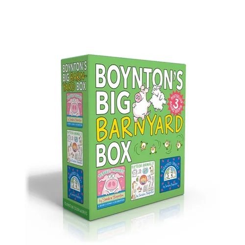 Boynton's Big Barnyard Box (Boxed Set): Perfect Piggies!; Fifteen Animals!; Barnyard Dance!
